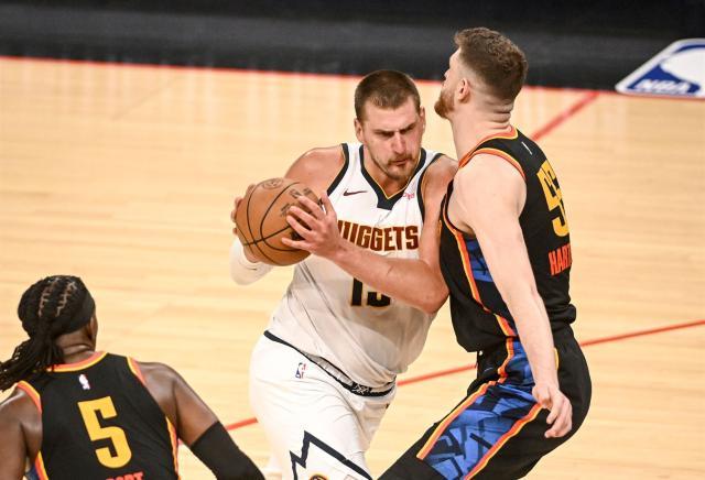 上古神兽！约基奇轰42+22造逆转，克六：当世第一人